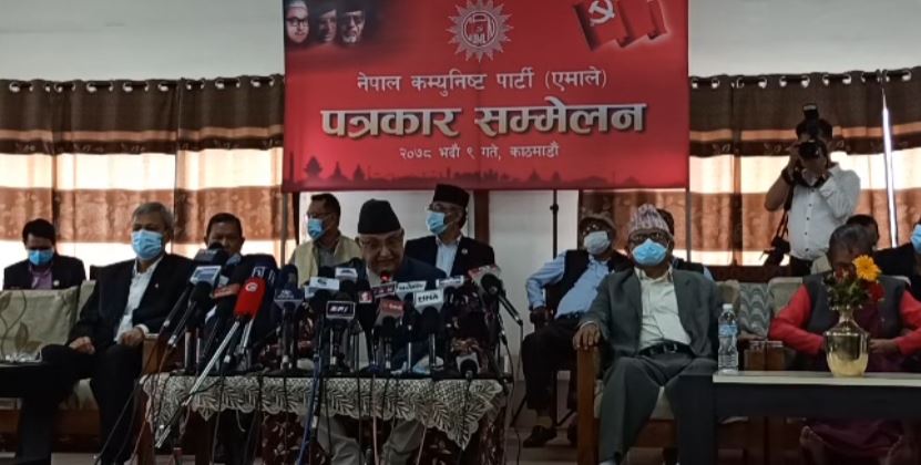 केही मानिसका प्रवृत्तिका कारण पार्टी विभाजन रोक्न सकिनँ, दुखी छु : केपी ओली